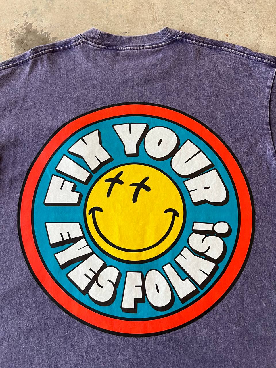 Fix Your Eyes, Folks! - Unisex Oversized Tee [PREORDER]