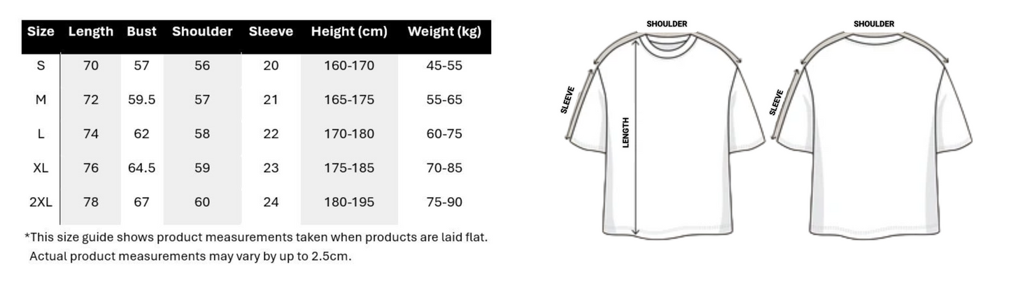 Fix Your Eyes, Folks! - Unisex Oversized Tee [PREORDER]